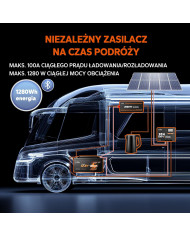 Akumulátor LiTime 12V 100Ah H190 s Bluetooth - ideální pro karavany a off-grid systémy