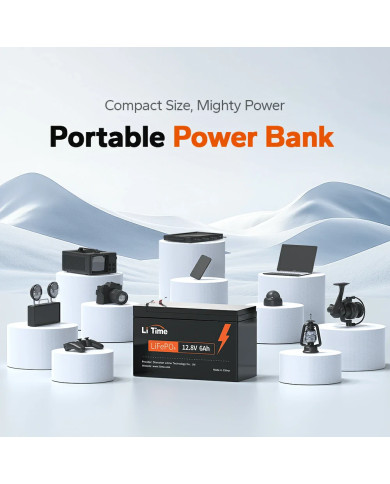 Akumulator LiTime 12V   6Ah L12V6-6-Basic-4-A6 Basic Model A06