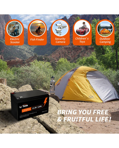 Baterie LiTime 12V 12Ah 12V12-12-Basic-8-A12