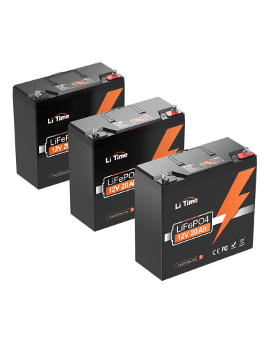Baterie LiTime 12V 20Ah Basic L12V20-20-BASIC-4-A20