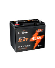 LiTime 12V 45Ah baterie pro kolečkové židle L12V45-45-GU1-WCHR-12-A33