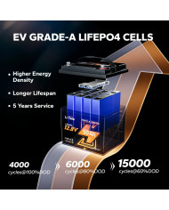 Akumulator LiTime 12V  50Ah Trolling Motor Bluetooth L12V50-50-TM-BT-4-A38