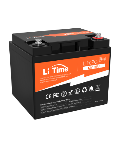 Baterie LiTime 12V 50Ah Basic L12V50-50-Basic-4-A38