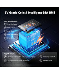 LiTime 12V 65Ah baterie pro kolečkové židle L12V65-65-G22NF-WCHR-4-A55