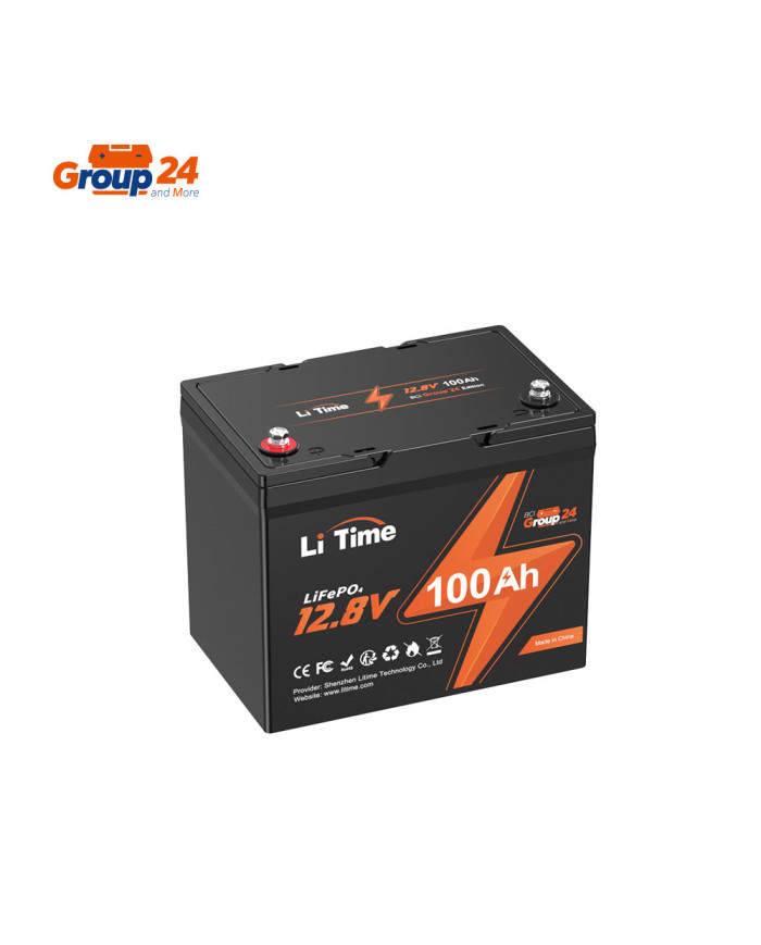 Baterie LiTime 12V 100Ah Group24 L12V100-100-GROUP24-4-A70