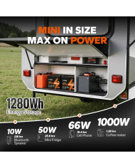 Baterie LiTime 12V 100Ah Mini L12V100-100-MINI-16-A60