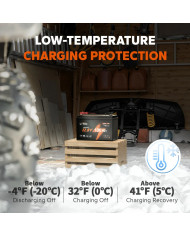 LiTime 12V 100Ah Trolling motor - baterie pro vlečné motory L12V100-100-TM-4-A100