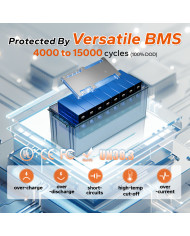 LiTime baterie 12V 200Ah Basic L12V200-100-BASIC-8-A160