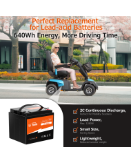 Baterie LiTime 24V 25Ah Max L24V25-50-MAX-8-A38