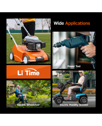 Baterie LiTime 24V 25Ah Max L24V25-50-MAX-8-A38