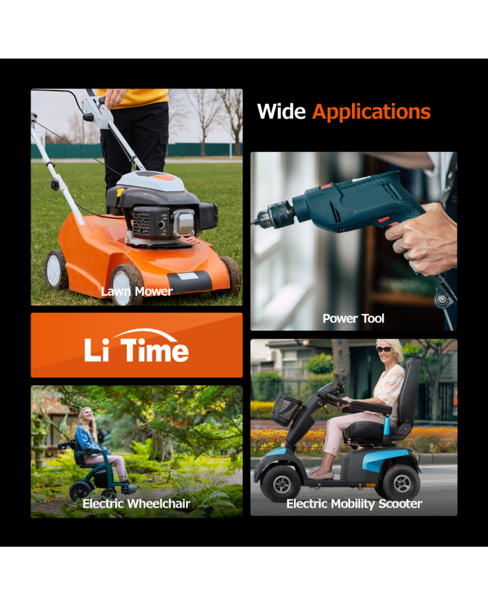 Baterie LiTime 24V 25Ah Max L24V25-50-MAX-8-A38