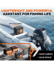 LiTime 24V 50Ah TM Bluetooth baterie L24V50-50-TM-BT-8-A70