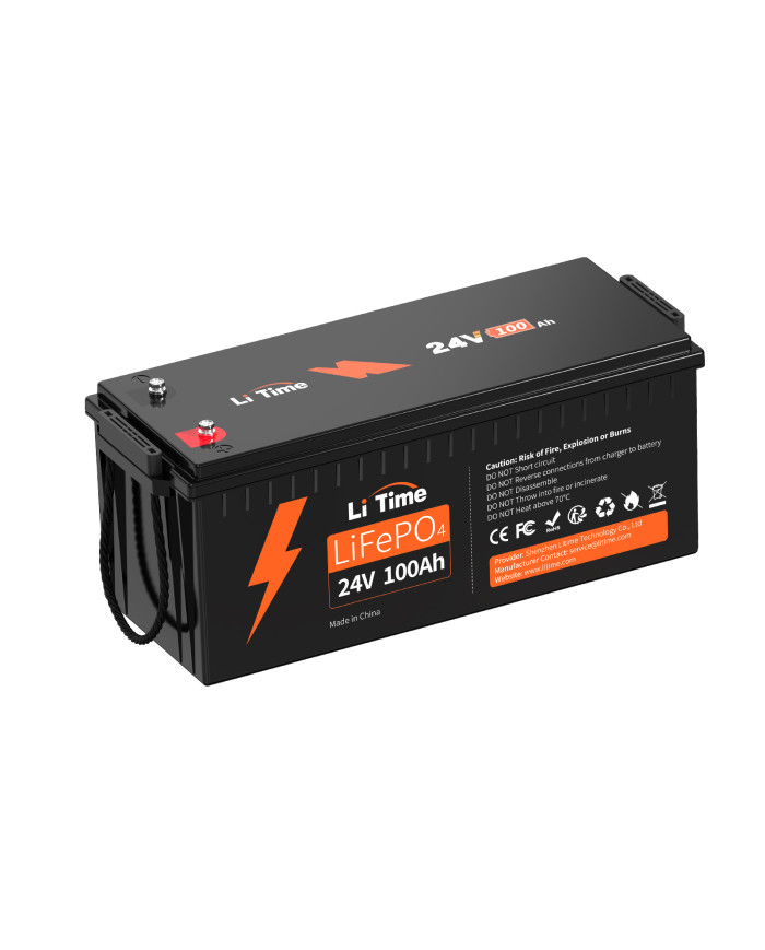 Baterie LiTime 24V 100Ah Basic L24V100-100-BASIC-8-A160