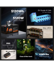 Akumulator LiTime 24V 200Ah L24V200-200-BASIC-16-A250