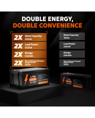 Akumulator LiTime 24V 200Ah L24V200-200-BASIC-16-A250