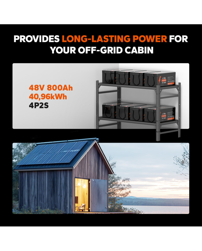 Akumulator LiTime 24V 200Ah L24V200-200-BASIC-16-A250