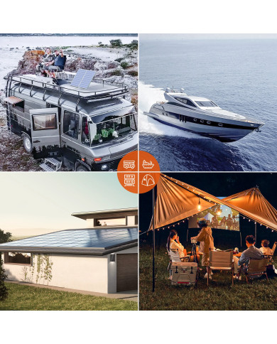 Automatický solární regulátor MPPT LiTime 30A 12V/24V s Bluetooth 24V30A-MPPT-BT-B