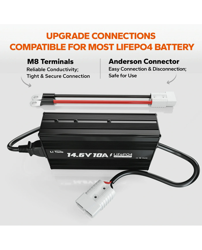 Nabíječka LiTime 12V (14,6V) 10A L12V10A-BCHA-X