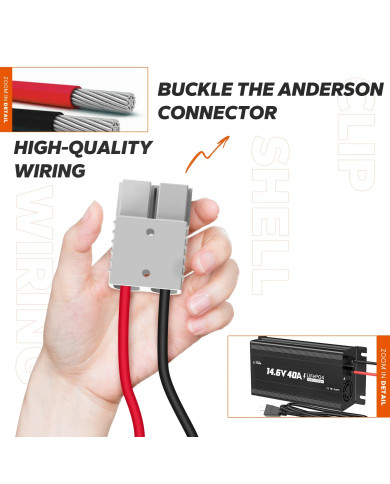 Nabíječka LiTime 12V (14,6V) 40A L12V40A-BCHA-Y