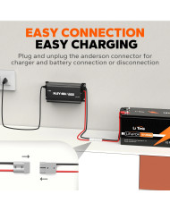 Nabíječka LiTime 12V (14,6V) 40A L12V40A-BCHA-Y