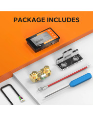 Monitor baterií Litime 500A s měřicím bočníkem L-MONITOR500A-B