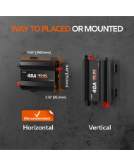 Nabíječka LiTime 12V 40A DC na DC L12V40A-DC-E