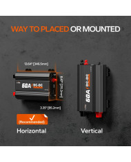 Nabíječka baterií LiTime 12V 60A DC na DC L12V60A-DC-E