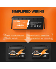 Baterie LiTime 12V 200Ah Plus - L12V200-200-Plus-8-A160