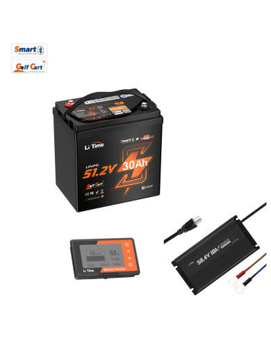 Litime 51,2V 30Ah GC Bluetooth baterie L51.2V30-100-GC-BT-32-AGC2