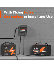 Litime 12V (14,6V) 10A duální vodotěsná nabíječka 12V10A-BCHA-2BANK-WP-Y