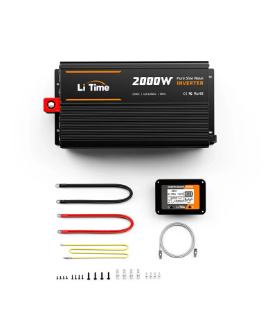 Střídač Litime Sinus 12 VDC/230VAC 2000W