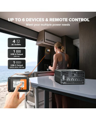 Střídač Litime Sinus 12 VDC/230VAC 2000W