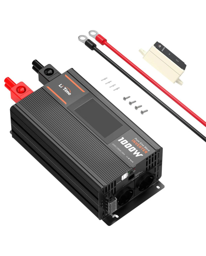 Litime měnič napětí 12 VDC/230VAC 1000W Sinus