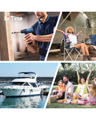 Litime měnič napětí 12 VDC/230VAC 1000W Sinus