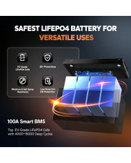 LiTime 12V 100Ah Trolling motor - baterie pro vlečné motory L12V100-100-TM-4-A100