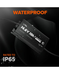 LiTime 12V (14,6V) 10A Vodotěsná nabíječka Litime L12V10A-WP-Y-DE