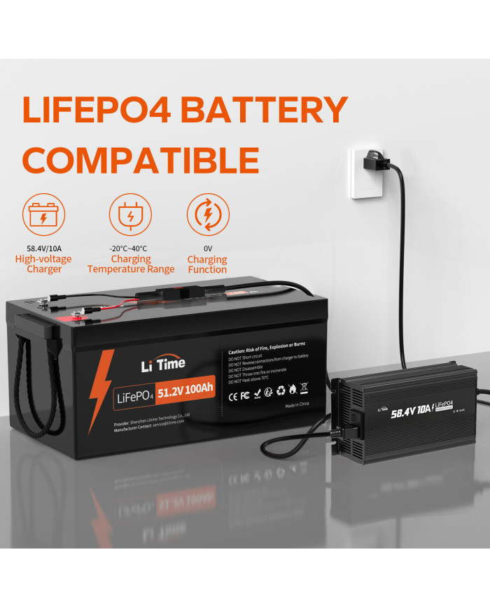 Nabíječka Litime 48V (58,4V) 10A L48V10A-BCHA-Y