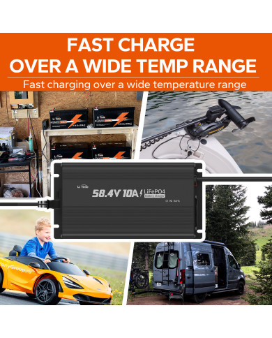 Nabíječka Litime 48V (58,4V) 10A L48V10A-BCHA-Y