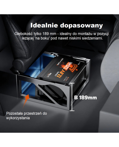 Baterie LiTime 12V 320Ah Bluetooth L12V320-200-BT-4-W190-DE