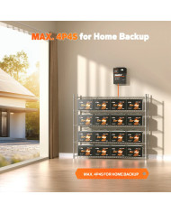 LiTime 12V 140Ah H190 Bluetooth baterie L12V140-150-H190-BT-4-AC150