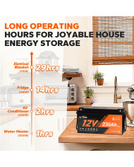 Baterie LiTime 12V 230Ah Low Temp L12V230-200-LTCP-4-A150