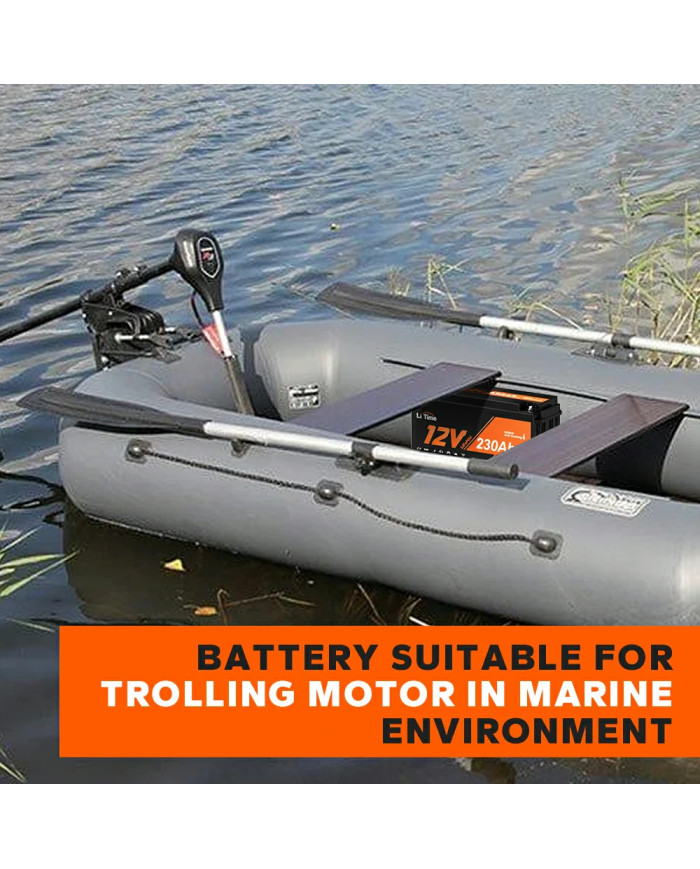 Baterie LiTime 12V 230Ah Low Temp L12V230-200-LTCP-4-A150